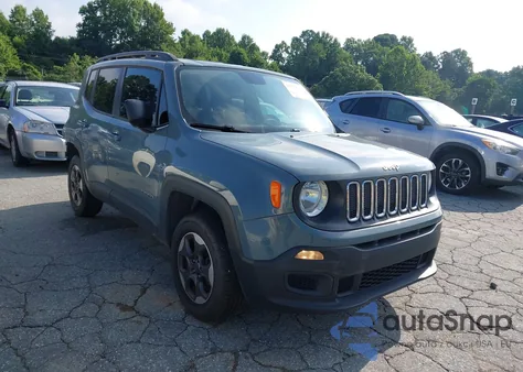 2017 Jeep Renegade Sport 4X4 z USA, uszkodzony, nr VIN ZACCJBAB6HPE53261